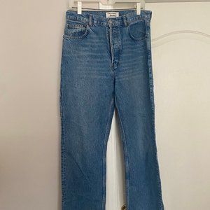 Reformation Cynthia High-Rise Jean - Long NEW